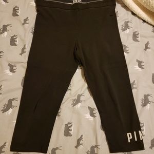 Victoria secret pink crop leggings